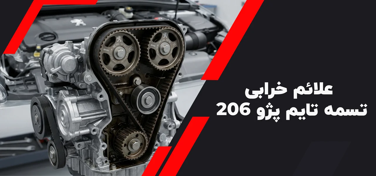 علائم خرابی تسمه تایم پژو 206